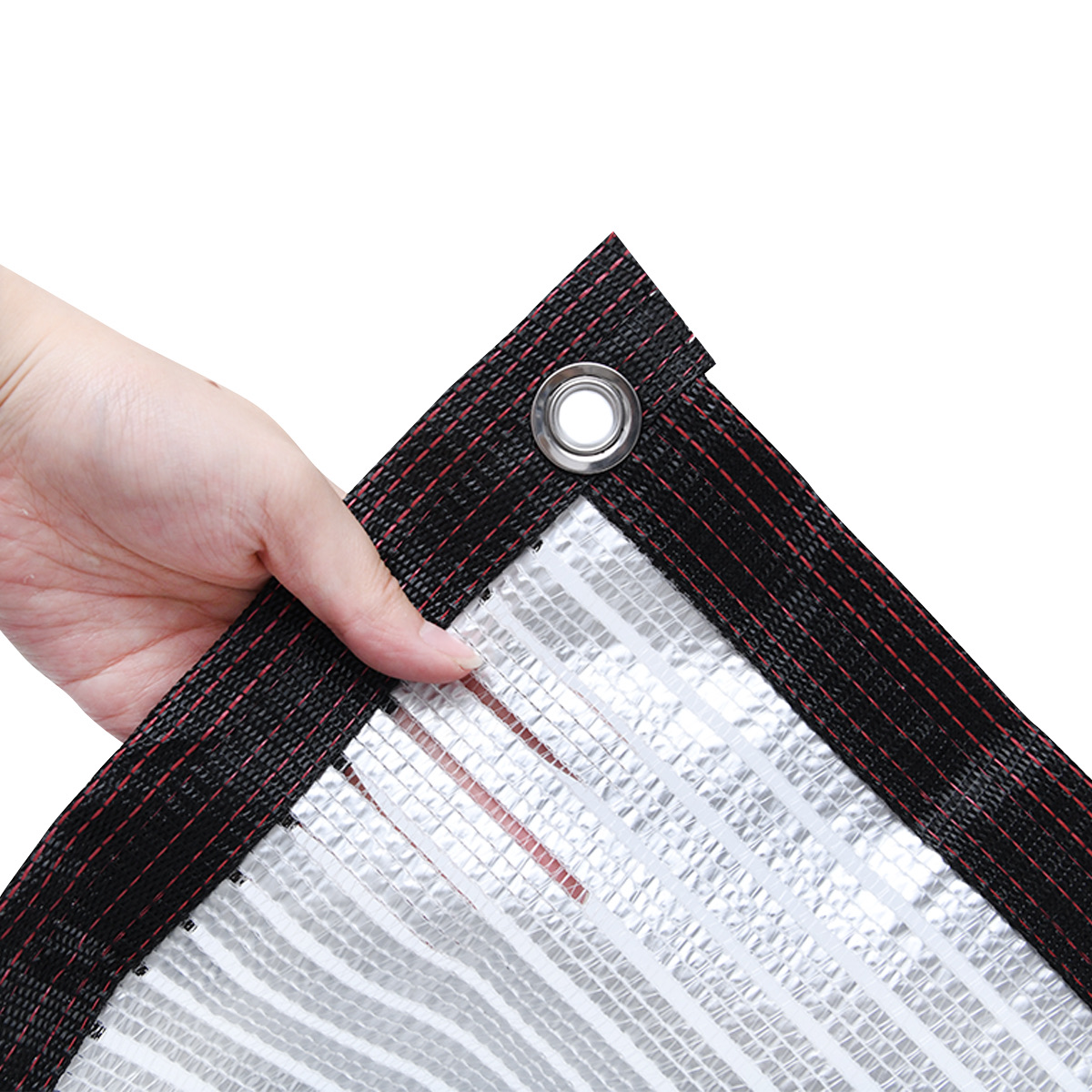 Exterior Aluminum Foil Shade Screen - 75% | 130 gsm view 6