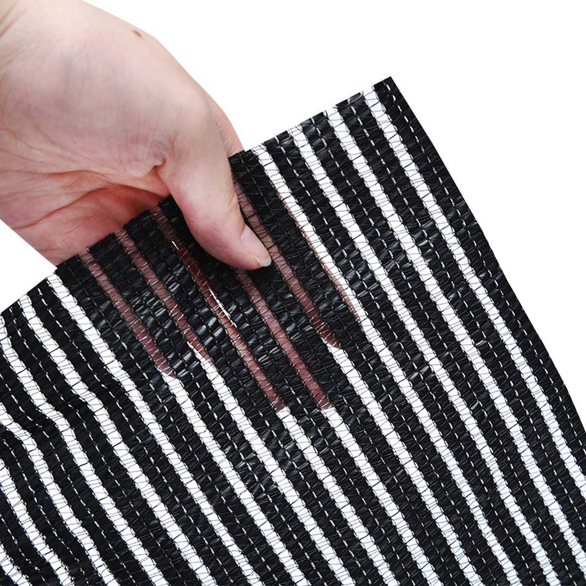 65% Black & White Greenhouse Shade Net | 125 gsm view 6