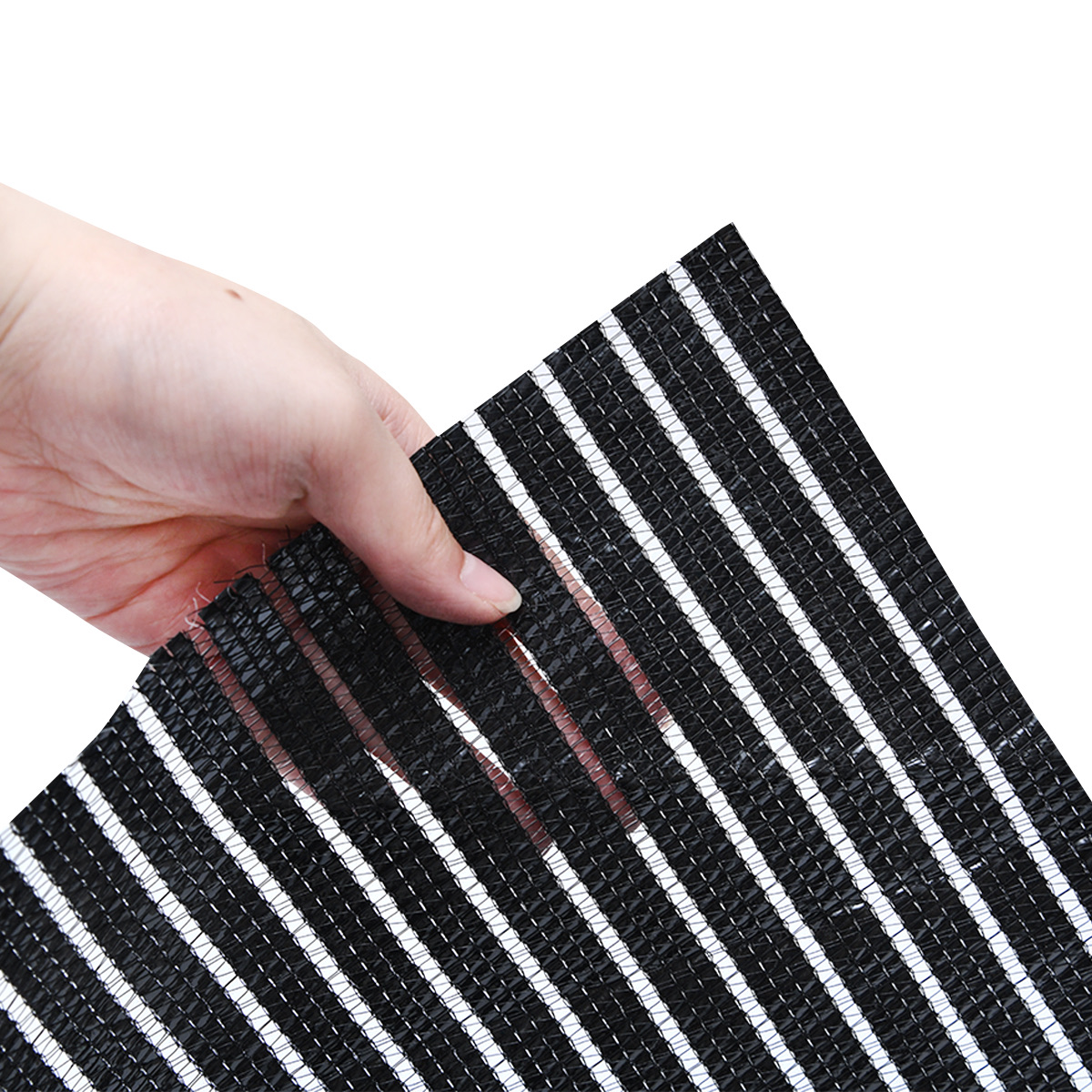 75% Black & White Greenhouse Shade Net | 135 gsm view 6